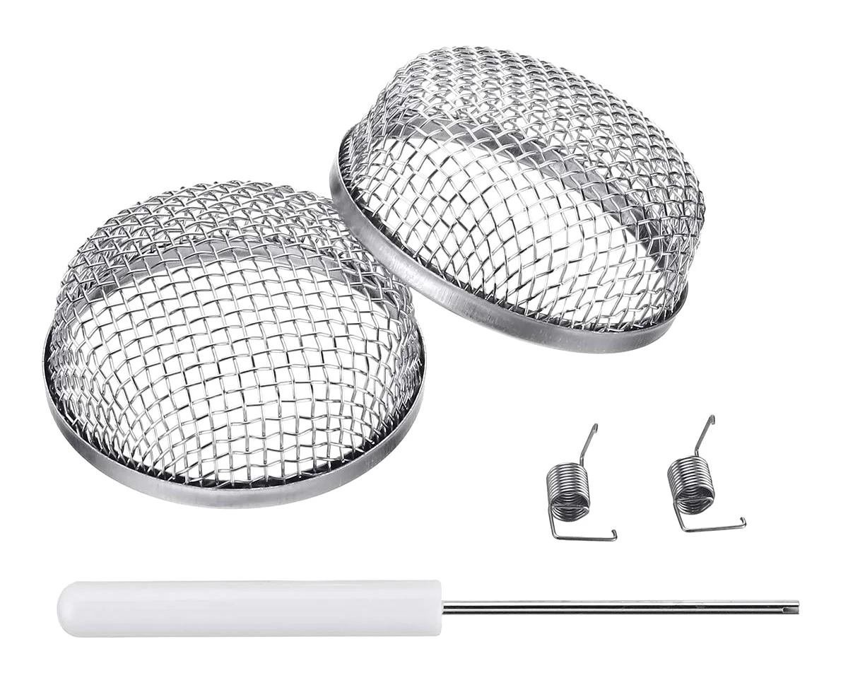 Miady RV Furnace Vent Screens, 2-Pack