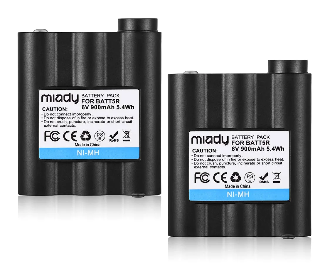 Miady 6V 900mAh BATT5R Replacement Battery