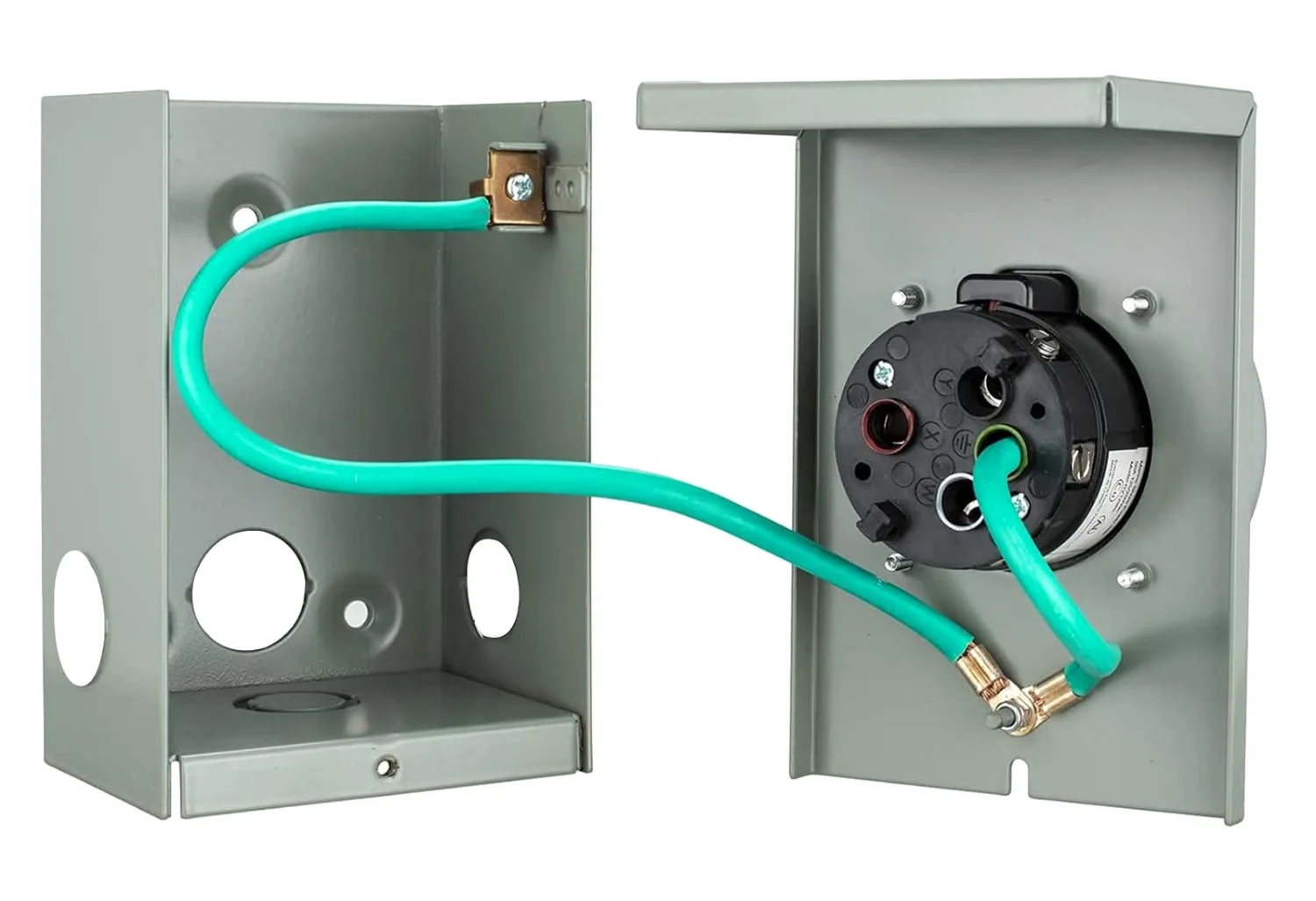Miady 50 Amp Generator Power Inlet Box