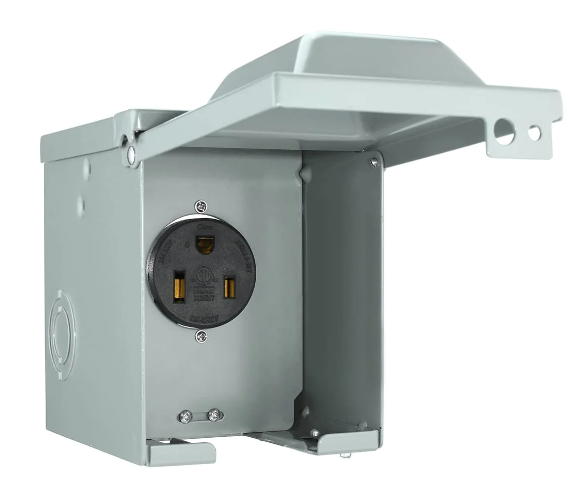 Miady 50 Amp Power Outlet Box, 6-50R